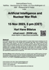 Science4Peace Forum: AI and nuclear war risk