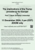 Science4Peace: The implications of the Trump presidency for Europe