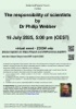 Science4Peace Seminar: The responsibility of scientists