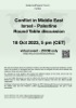 Conflict in Middle East Israel - Palestine. A round table discussion